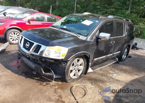 2012 Nissan Armada Platinum from USA, damaged, VIN 5N1AA0NC2CN612501